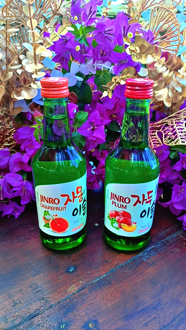 Soju de citro y ciruela