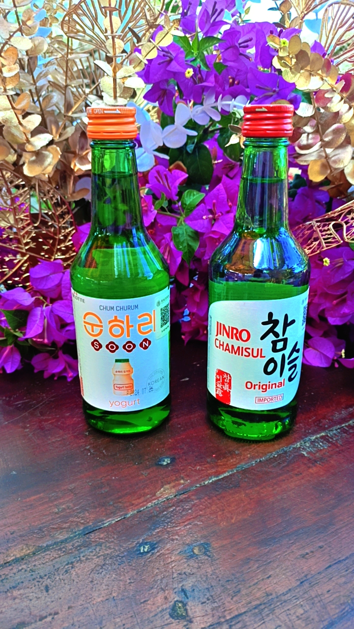 Soju de original y yogurt